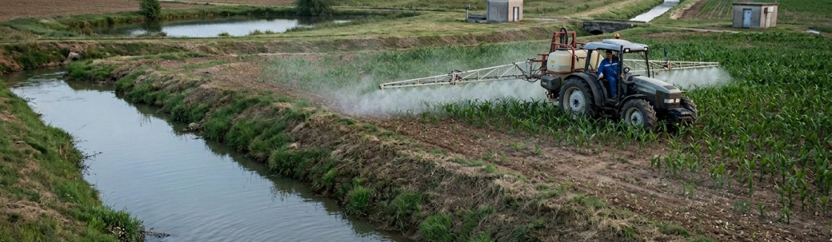 Contamination des eaux par les pesticides